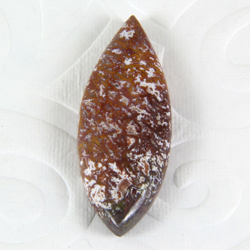 Apple valley agate stone cabochon