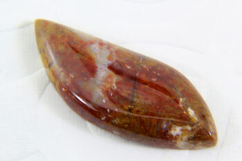 Red moss agate stone cabochon